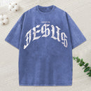 Saved By Jesus Christian Washed T-Shirt