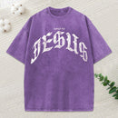 Saved By Jesus Christian Washed T-Shirt