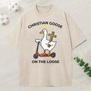 Christian Goose On The Loose Christian Washed T-Shirt