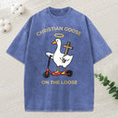 Christian Goose On The Loose Christian Washed T-Shirt