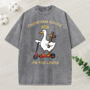 Christian Goose On The Loose Christian Washed T-Shirt
