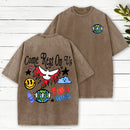 Come Rest On Us Christian Washed T-Shirt