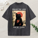 Praise The Lord Oh My Soul Christian Washed T-Shirt