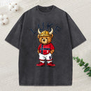 The Son Of Living God Christian Washed T-Shirt
