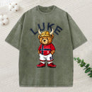 The Son Of Living God Christian Washed T-Shirt