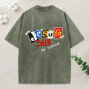 Jesus Paid My Ransom Christian Washed T-Shirt