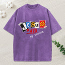 Jesus Paid My Ransom Christian Washed T-Shirt