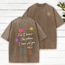 For I Know The Plans Christian Washed T-Shirt