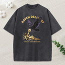 Raven Delivery Christian Washed T-Shirt