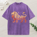 Lion Of Judah Christian Washed T-Shirt