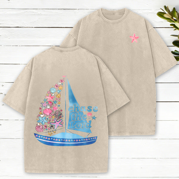 Chase The Lord Christian Washed T-Shirt