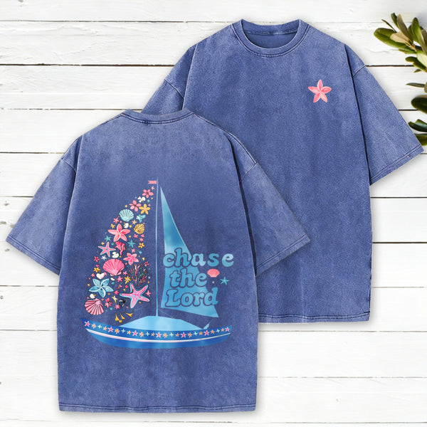 Chase The Lord Christian Washed T-Shirt