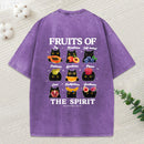 Fruits Of The Spirit Christian Washed T-Shirt