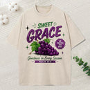 Sweet Grace Goodness In Every Season Christian Washed T-Shirt