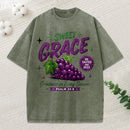 Sweet Grace Goodness In Every Season Christian Washed T-Shirt
