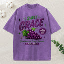 Sweet Grace Goodness In Every Season Christian Washed T-Shirt
