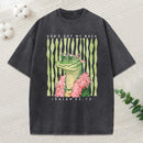 God'S Got My Back Christian Washed T-Shirt