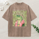 God'S Got My Back Christian Washed T-Shirt