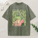 God'S Got My Back Christian Washed T-Shirt