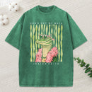 God'S Got My Back Christian Washed T-Shirt