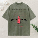 If God Gave You The Vision Christian Washed T-Shirt