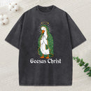 Geesus Christ Christian Washed T-Shirt