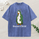 Geesus Christ Christian Washed T-Shirt