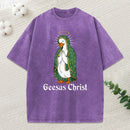 Geesus Christ Christian Washed T-Shirt