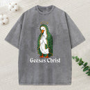 Geesus Christ Christian Washed T-Shirt