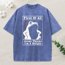 Jesus Thinks I'M A Delight Christian Washed T-Shirt