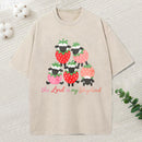 The Lord Is My Shepherd Christian Washed T-Shirt
