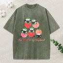 The Lord Is My Shepherd Christian Washed T-Shirt