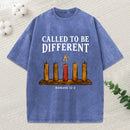 Called To Be Different Christian Washed T-Shirt