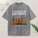 Called To Be Different Christian Washed T-Shirt