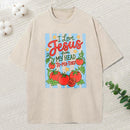 I Love Jesus Christian Washed T-Shirt