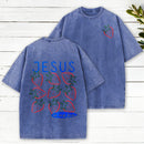 Jesus Is My Jam Christian Washed T-Shirt