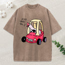 Jesus Loves You Christian Washed T-Shirt
