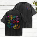 God Is Good Christian Washed T-Shirt