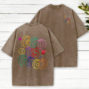 God Is Good Christian Washed T-Shirt