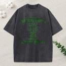 Walk By Faith Not By Sight Christian Washed T-Shirt