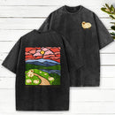 The Lord Is My Shepherd Christian Washed T-Shirt Christian Washed T-Shirt