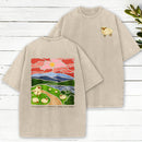 The Lord Is My Shepherd Christian Washed T-Shirt Christian Washed T-Shirt