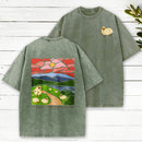 The Lord Is My Shepherd Christian Washed T-Shirt Christian Washed T-Shirt