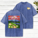 The Lord Is My Shepherd Christian Washed T-Shirt Christian Washed T-Shirt