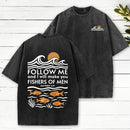 Follow Me Christian Washed T-Shirt