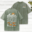 Follow Me Christian Washed T-Shirt