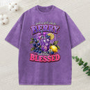 Just A Girl Who Is Berry And Truly Blessed Christian Washed T-Shirt