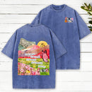 Jesus Saves Christian Washed T-Shirt