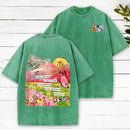 Jesus Saves Christian Washed T-Shirt