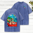 Life Is Better With Jesus Christian Washed T-Shirt